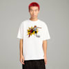 PUMA x ARIES Graphic Tee Unisex, PUMA White, small-THA