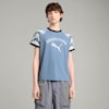 PUMA x KIDSUPER Ringer Tee, Cool Blue, small-THA