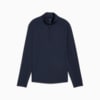 YOU-V Solid Quarter-Zip Golf Women's Top, Deep Navy, small-NZL