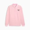 PUMA x PALERMO F.C. Long Sleeve Polo Unisex, Bright Pink, small-IDN