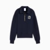 PUMA x ARNOLD PALMER Collared Quarter-Zip Women's Golf Top, Deep Navy, small-AUS