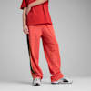 Road To Unity Graphic Relaxed Track Pants Men, Red Fire-AOP, small
