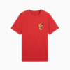 เสื้อยืดลายกราฟิก ROAD TO UNITY สำหรับผู้ชาย, Red Fire, small-THA