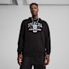 SPORTS LEGACY Men's Graphic Hoodie, PUMA Black, small-NZL