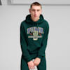SPORTS LEGACY Men's Graphic Hoodie, Dark Myrtle, small-AUS