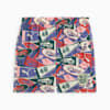 SPORTS LEGACY Graphic Relaxed Shorts 6'' Men, Blue Crystal-AOP, small-PHL