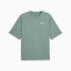 Męska koszulka o pudełkowym kroju WARDROBE ESS, Green Moon, small