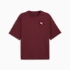 WARDROBE ESS Boxy Tee Men, Ruby Shimmer, small