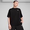 WARDROBE Essentials Oversized Tee Men, PUMA Black, small-SEA
