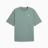 WARDROBE ESSENTIALS Men's Oversized Tee, Green Moon, small-NZL