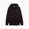 WARDROBE ESSENTIALS Men's Relaxed Hoodie, PUMA Black, small-NZL