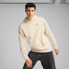 WARDROBE ESSENTIALS Men's Relaxed Hoodie, Alpine Snow, small-AUS