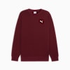 WARDROBE ESSENTIALS Men's Relaxed Crew, Ruby Shimmer, small-AUS