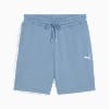 WARDROBE ESSENTIALS Men's Relaxed 7" Shorts, Cool Blue, small
