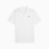 WARDROBE Essentials Pique Relaxed Polo Men, PUMA White, small