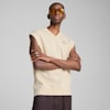 WARDROBE Essentials Relaxed Vest Men, Alpine Snow, small-SEA