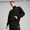 WARDROBE ESS Relaxed Half Zip Crew Men, PUMA Black, small