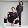 PREMIUM Essentials Oversized Graphic Tee Unisex, New Navy, small