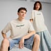 T-shirt grafica oversize PREMIUM ESS unisex, Alpine Snow, small