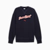 Bluza o luźnym kroju z grafiką PREMIUM ESS, New Navy, small