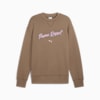 PREMIUM Essentials Relaxed Graphic Crew Unisex, Totally Taupe, small-SEA