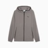 PUMATECH Men's Relaxed Track Jacket, Cast Iron, small-NZL