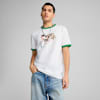 FUTURE.PUMA.ARCHIVE Graphic Ringer Tee Men, PUMA White-Archive Green, small-VNM