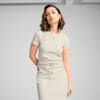 Essentials Slim Tee Women, Alpine Snow, small-SEA
