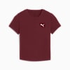 Essentials Women's Slim Tee, Ruby Shimmer, small