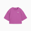 WARDROBE Essentials Oversized Short Tee Women, Wild Berry, small