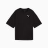 Wardrobe Essentials Oversized T-Shirt Damen, PUMA Black, small