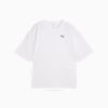 WARDROBE ESSENTIALS Women's Oversized Tee, PUMA White, small-NZL