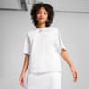 Wardrobe Essentials Oversized Tee Women, PUMA White, small-AUS