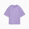 Playera oversize WARDROBE Essentials para hombre, Lavender Alert, small
