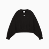 WARDROBE Essentials Oversized Crew Women, PUMA Black, small