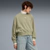 WARDROBE ESSENTIALS Women's Oversized Crew, Lux Army, small-AUS