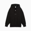 WARDROBE ESS Women's Oversized Hoodie, PUMA Black, small-AUS