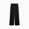 Wardrobe Essentials Relaxed Wide Leg Sweatpants Women, PUMA Black, small-PHL