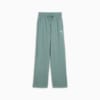 WARDROBE ESSENTIALS Women's Relaxed Wide Leg Sweatpants, Green Moon, small-AUS