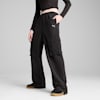 WARDROBE Essentials Relaxed Woven Cargo Pants Women, PUMA Black, small-SEA
