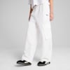 WARDROBE Essentials Relaxed Woven Cargo Pants Women, PUMA White, small