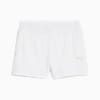WARDROBE Essentials 4" Shorts Pointelle Women, PUMA White, small