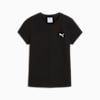 WARDROBE Essentials Ribbed Slim Tee Women, PUMA Black, small-PHL