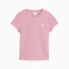 Áo thun nữ Áo thun nữ ESS Ribbed Slim, Poised Pink, small-VNM