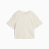 WARDROBE Essentials Ribbed Relaxed Tee Women, Alpine Snow, small