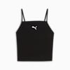 WARDROBE Essentials Ribbed Tank Top Women, PUMA Black, small