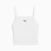 WARDROBE Essentials Ribbed Tank Top Women, PUMA White, small-SEA