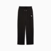 WARDROBE ESSENTIALS Women's Straight Pintuck Pants, PUMA Black, small-AUS
