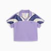 FUTURE.PUMA.ARCHIVE Football Jersey Baby Tee Women, Lavender Alert-Blue Crystal, small
