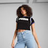 FUTURE.PUMA.ARCHIVE Graphic Baby Tee Women, PUMA Black-White, small
